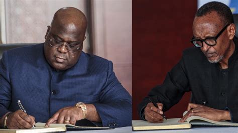 F Lix Tshisekedi Et Paul Kagame Un Sommet Des Tats D Afrique De L