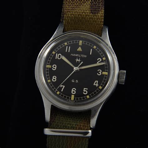 1970 Hamilton G.S. Military - Watches To Buy - London