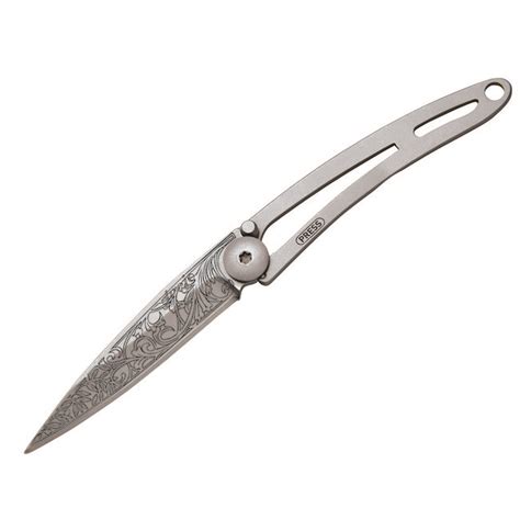 Deejo összecsukható kés naked Tattoo Art Nouveau WARAGOD