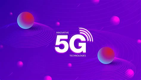 5g Wireless Internet Connection Network Background High Speed Data