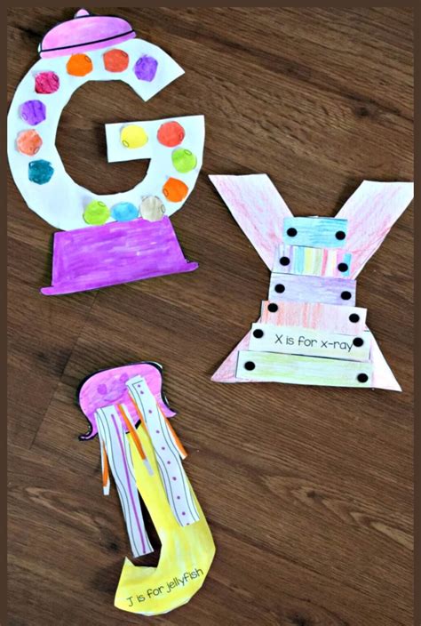 Art And Craft Ideas For Alphabet Letters