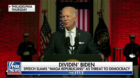 The Five Break Down Bidens Polarizing Speech Attacking Maga