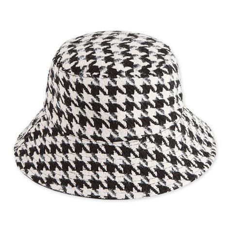 Houndstooth Bucket Hat Walmart