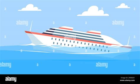 Sinking Cruise Ship Cartoon