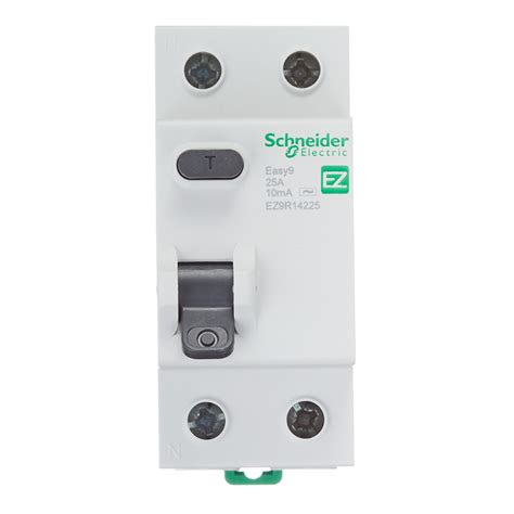 УЗО Schneider Electric Easy9 25А 10 мА 2P тип AC 4,5 кА (EZ9R14225 ...