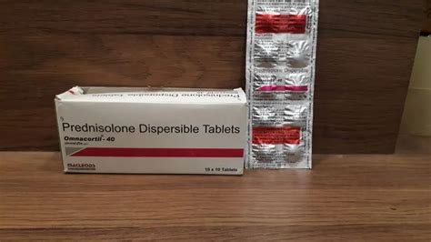 Omnacortil 40 Mg Tablets At Rs 50 Strip Prednisolone Tablet In Nagpur