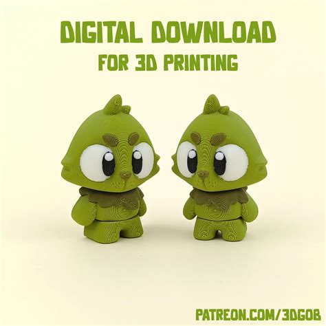 Cute Grinch Stl And 3mf File For 3d Printing Articulated Print In Place
