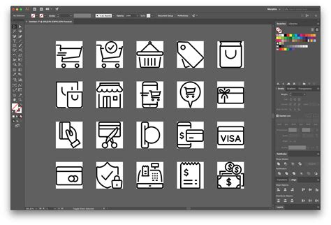 How To Export Vector Icons To Multiple Sizes And Formats In Adobe