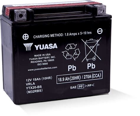 Yuasa Maintenance Free V Battery For Procross F Turbo Lxr