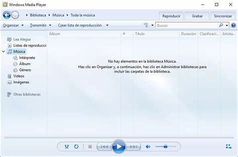 Definición de Windows Media Player reproductor de Windows