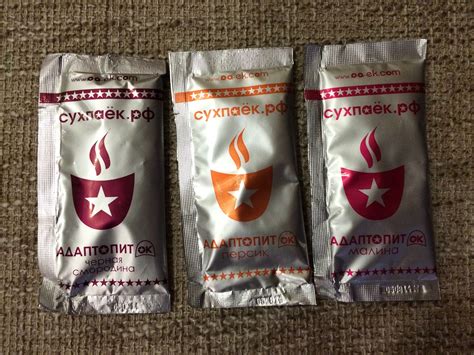 Новый сухой паек Российской армии