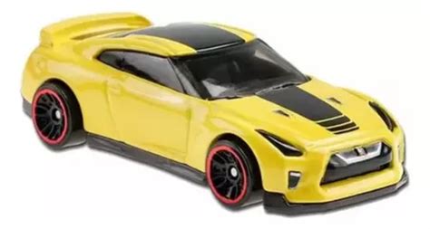 Hot Wheels Nissan Gt R R Amarelo Show Lacrada Parcelamento Sem Juros