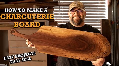 DIY Charcuterie Board - A One Day Project That Sells - YouTube