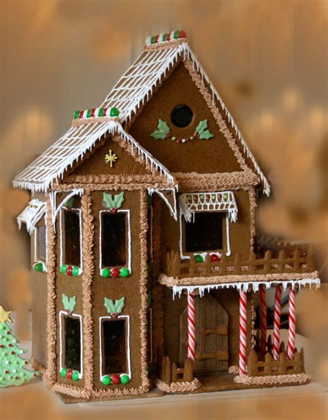 Fancy Gingerbread House Templates