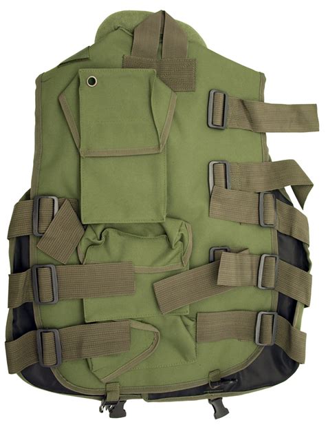 Tactical Vest With Soft Collar Od Green