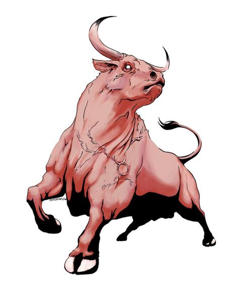 Red Bull Tattoo Commission | Bull tattoos, Bull painting, Bull artwork