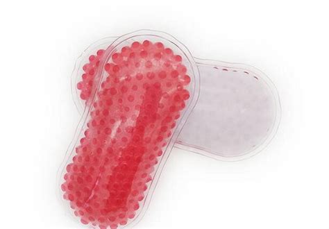 Promotional Ellipse Shaped Pvc Hot And Cold Gel Beads Therapy Ice Pack Ice Pack And Gel Ice Pack
