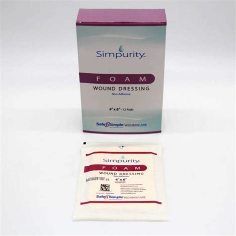 Safe N Simple Simpurity™ Non Adhesive Foam Wound Dressing Strive Medical