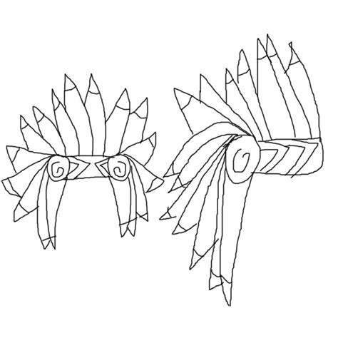 Animal Jam Headdress Front And Side View By Galaxybuttt On Deviantart