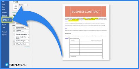 How To Make/Create a Contract in Microsoft Word [Template + Example ...