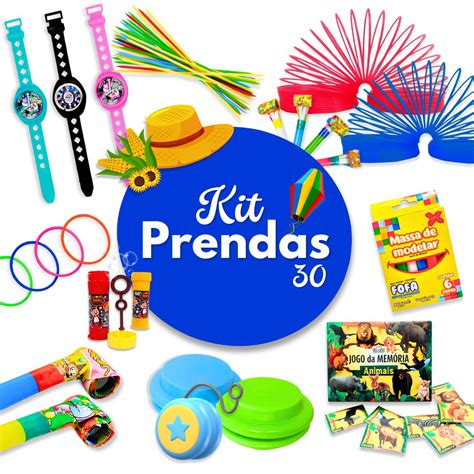 Kit 30 Prendas Festa Junina Brinquedos Lembrancinhas - DHS SHOP - Site ...