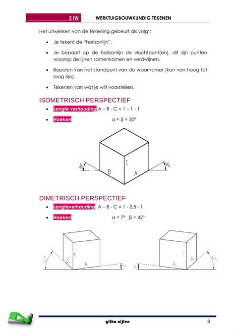 Pdf Cursus Technisch Tekenen Dokumentips