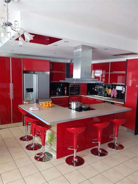 Red Kitchen Ideas With Red Cabinets Photos Artofit