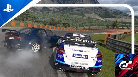 Gran Turismo Daily Race Dragon Trail Gardens Reverse Subaru