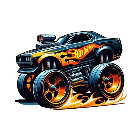 drawing of monster truck 2