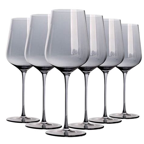 Set of 6 Transparent Crystal Glass Champagne Glasses | Shop Today. Get ...