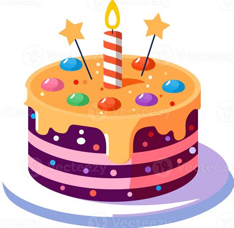 Birthday Cake Isolated 24661441 Png