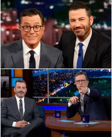 Late-Night TV ERUPTS — Jimmy Kimmel and Stephen Colbert Stun America by ...