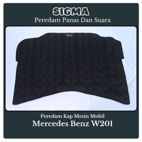 Jual Peredam Panas Dan Suara Kap Mesin Mobil Mercedes Benz W201