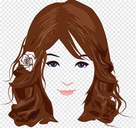وجه امرأة Png