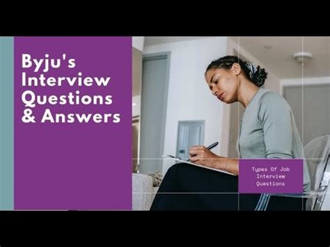 Byjus Bda Interview Questions Youtube