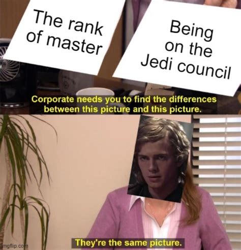 A classic anakin meme : r/starwarsmemes