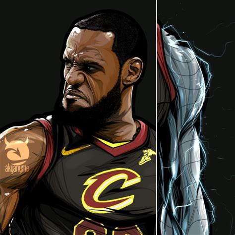 Artstation Lebron James Illustration