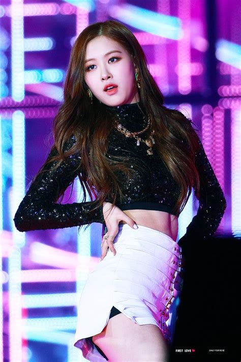 Rosé SBS INKAGAYO BLACKPINK SO HOT ROSÉ Blackpink rose Blackpink