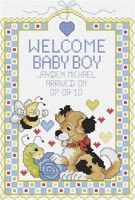 Free Birth Cross Stitch Patterns