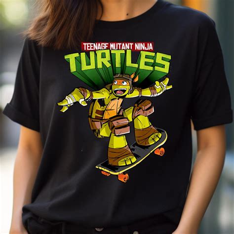 Teenage Mutant Ninja Turtles Michelangelo Skateboard Png Te Inspire