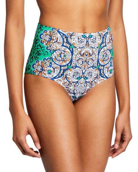 Tory Burch Printed Underwire Bikini Top And Matching Items