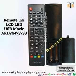 Jual Remot Remote Tv Lg Lcd Led Tipe Akb Ecer Dan Grosir