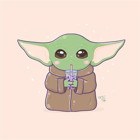 Cute Baby Yoda Drawings Wallpapers Wallpaper Cave | The Best Porn Website