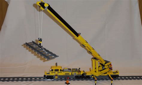 Lego Ideas Xxl Rail Crane With Train Power Functions