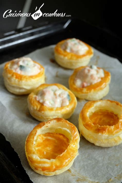 Vol Au Vent Au Saumon Fum Et Aux Courgettes Cuisinons En Couleurs