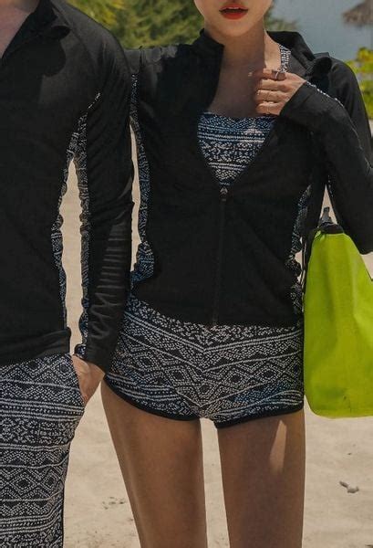 Đồ bơi cặp tay dài P2P Bikini Thương hiệu đồ bơi nữ đồ bơi nam hàng đầu Việt Nam