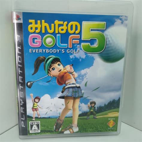 Minna No Golf Hot Shots Golf Out Of Bounds Original PS Nd Hand