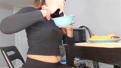 Latina Belly Stuffing Video 8 ThisVid