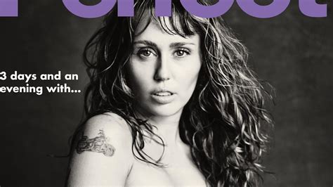 Miley Cyrus Poses Completely Nude On New Mag Cover Townsville Bulletin