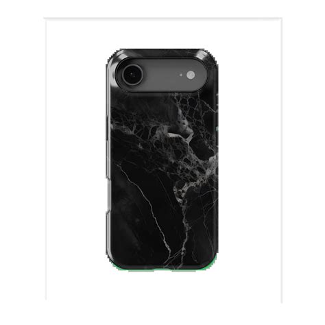 Black Marble iPhone 17 Air Case - Caseface